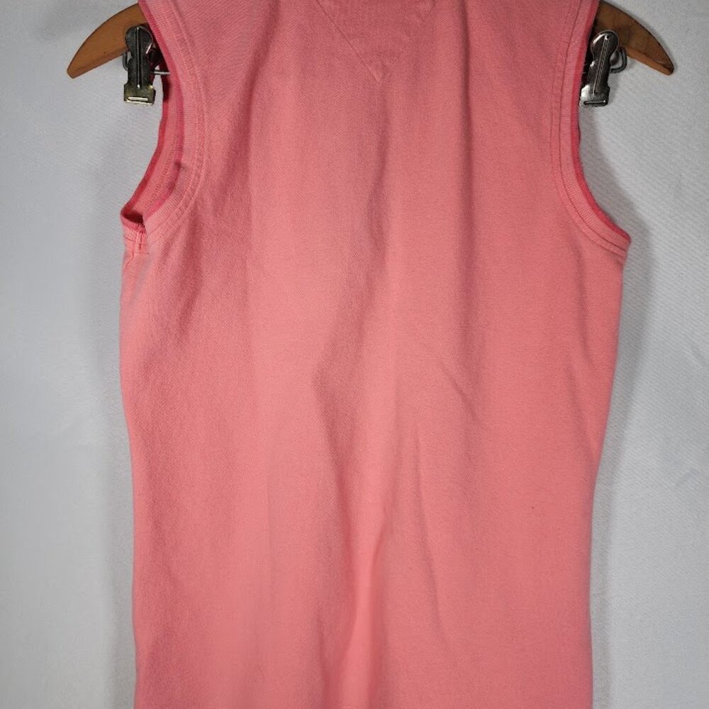 Tommy Hilfiger Pink Women's Sleeveless Polo Size Small - Picture 5 of 5
